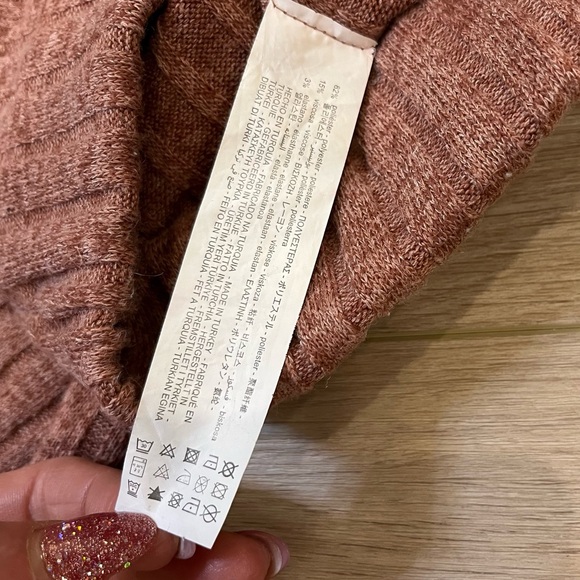 Zara Ribbed Knit Flare Pants - Size S - Picture 6 of 10